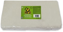 SIO-2 Natural Clay with Chamotte 10kg White