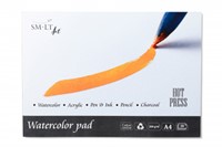 SMLT Aquarelblok Glad A4 260gr 20 vel