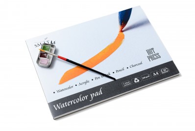 SMLT Aquarelblok Glad A4 260gr 20 vel-2