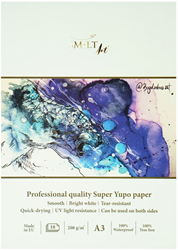 SMLT Professional Papierblok Yupo A3 200gr 10 vel