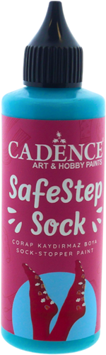 Cadence SafeStep Sock-Stop Anti-Slip Verf Turquoise