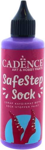 Cadence SafeStep Sock-Stop Anti-Slip Verf Purple