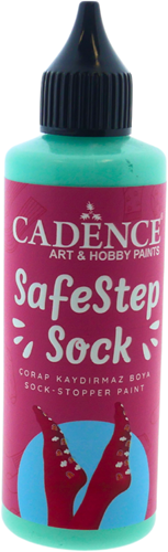 Cadence SafeStep Sock-Stop Anti-Slip Verf Mint Green
