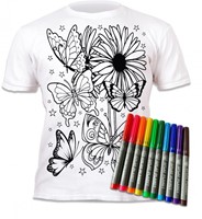 Splat Planet T-Shirt Coloring