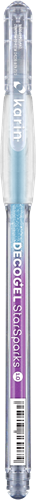 Karin Decogel 1.0 Gelpen Star Sparks S.S. Blue