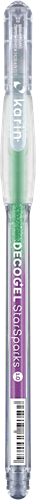 Karin Decogel 1.0 Gelpen Star Sparks Y. Green