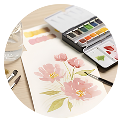 Getting started with watercolor painting