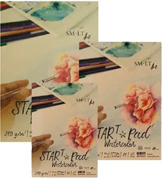 SMLT Startersblok Aquarel 240gr 20 vel