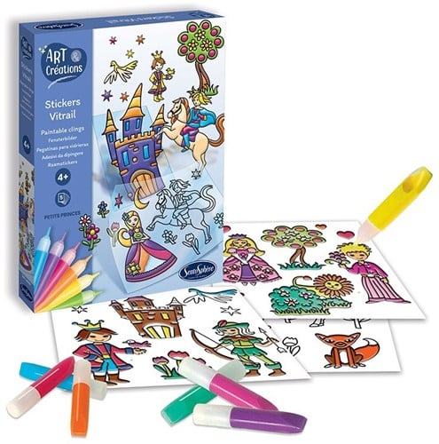 Art & Creations Raamstickers Kleuren Sprookjes-2