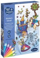 Art & Creations Raamstickers Kleuren Sprookjes