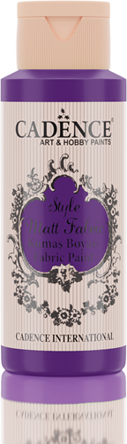 Cadence Style Mat Textielverf 59 ml Paars