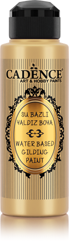 Cadence Gilding Acrylfarbe, 500 ml, Metallic-Gold
