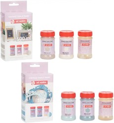 TAC Vintage Kreidefarben-Set mit Crackle-Medium