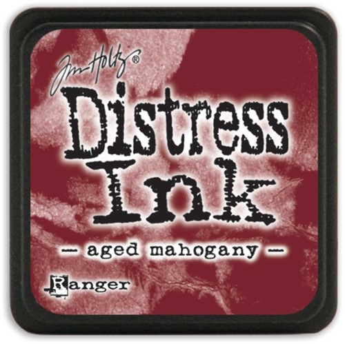 Tim Holtz Distress Inkt mini stempelkussen aged mahogany