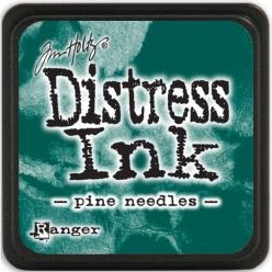 Tim Holtz Distress Inkt mini stempelkussen pine needles
