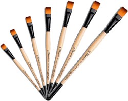 Tintoretto Marte Synthetisch Penseel Plat