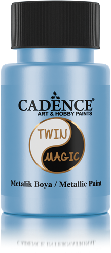 Cadence Twin Magic Acrylverf Metallic 50 ml Orange Blue