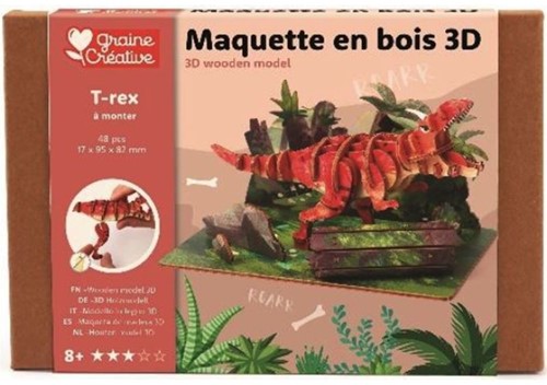 GC Houten 3D Puzzel T-Rex