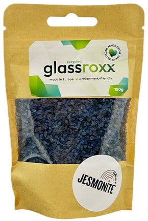 GlassRoxx Zakje Glas 150gr Gentiaanblauw