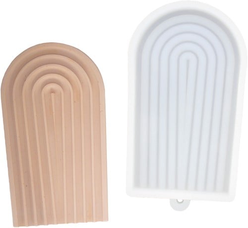 Siliconen Mal 19,5x11x2 cm Regenboog