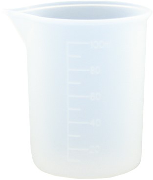 Messbecher 100 ml flexibles Silikon