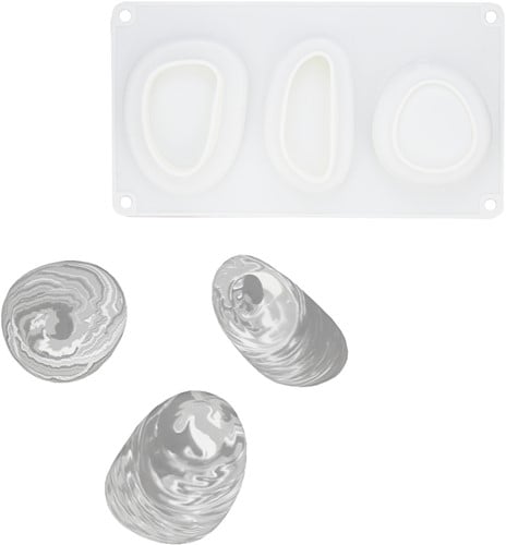 Siliconen Mal 26,3x14,5x3 cm Keien 