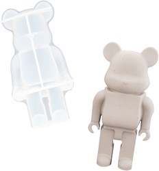 Silikonform 17,8 x 9,4 cm Roboterbär