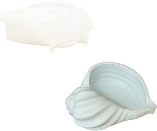 Siliconen Mal 14,8x12,8x5,4 cm Schelp