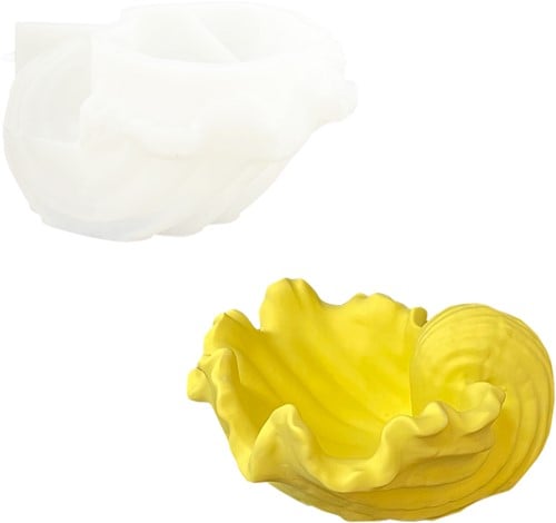 Siliconen Mal 13,3x13x6,7cm Schelp
