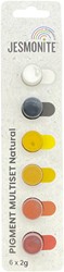 Jesmonite Pigment Strip 6x2g Natural