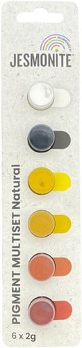 Jesmonite Pigment Strip 6x2g Natural