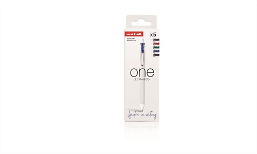 Uni One Pen 0,7 mm Set Classic 5 stuks
