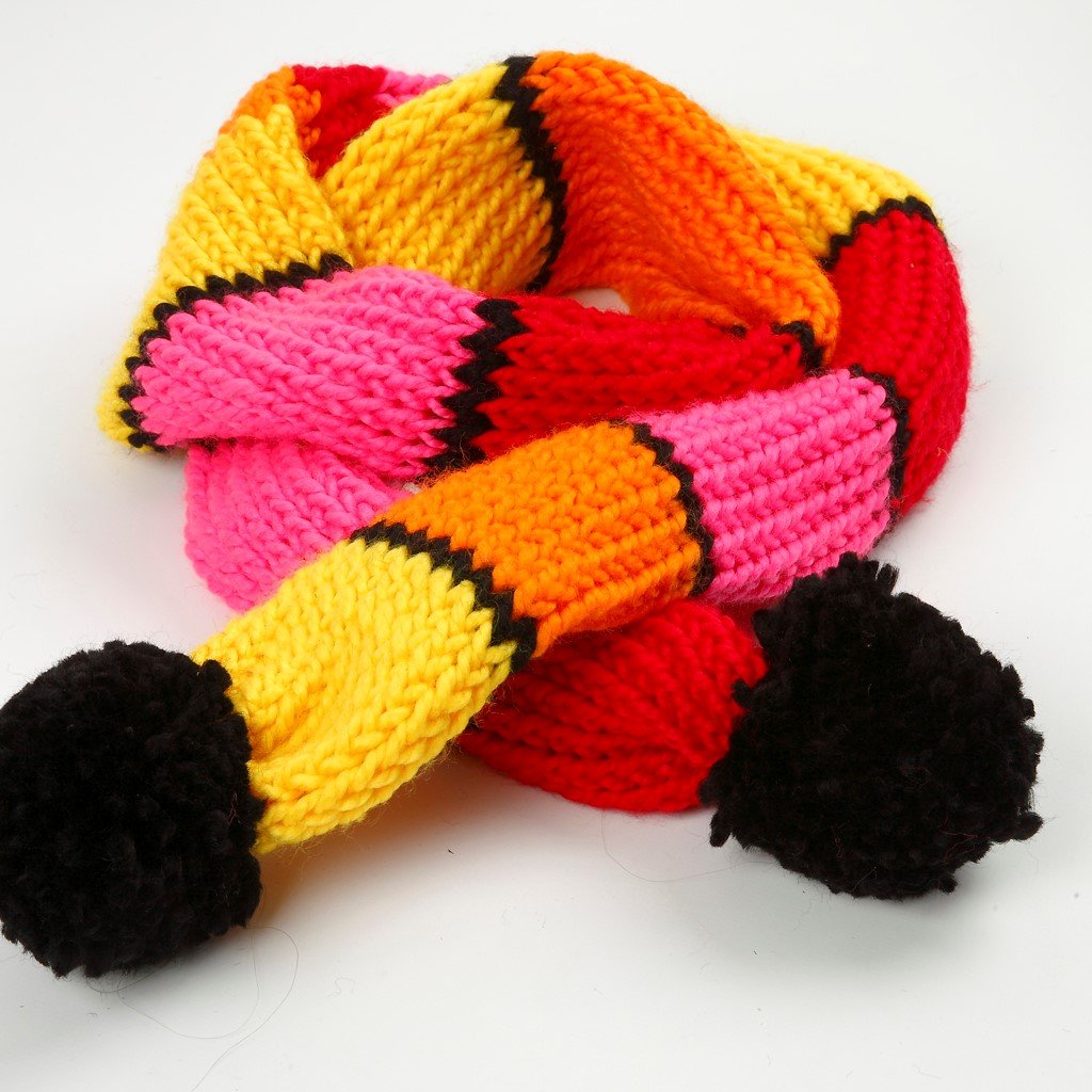 Breien op een breiring (knitting loom)