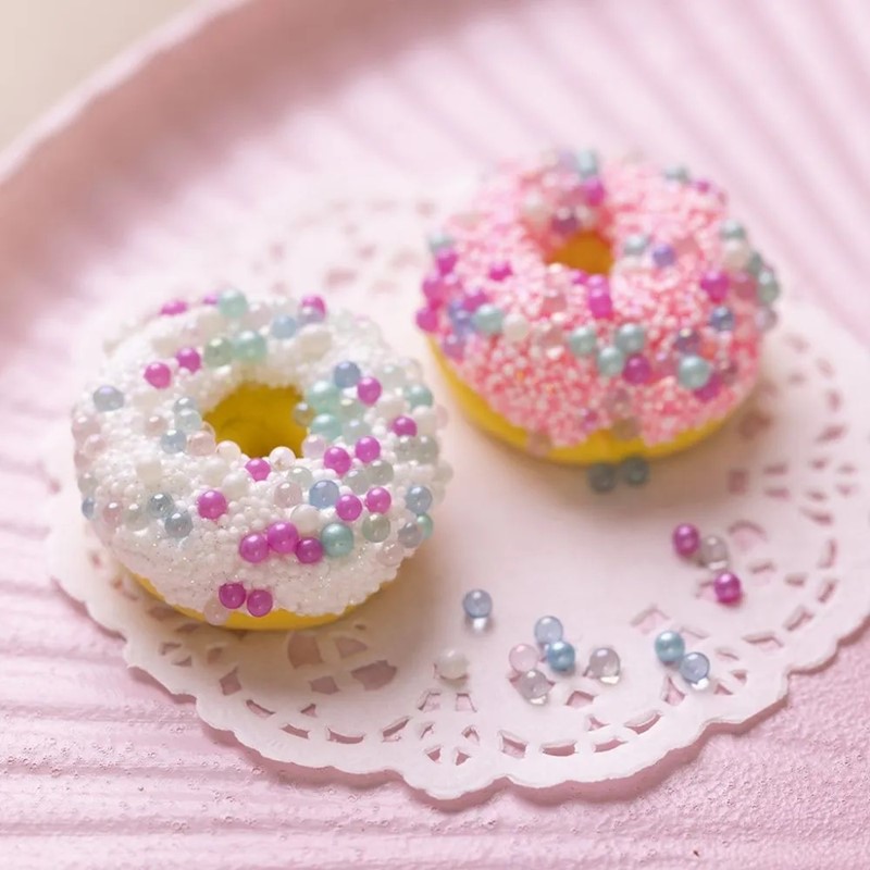 Silk Clay® en Foam Clay® donuts