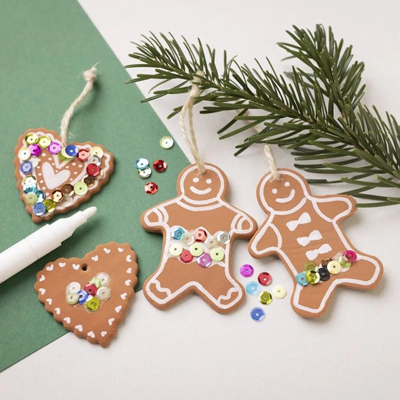 Kerstkoekjes van Silk Clay®