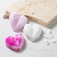 CC Mini-Seifenherstellungs-Set „Herzen Rosa“-2