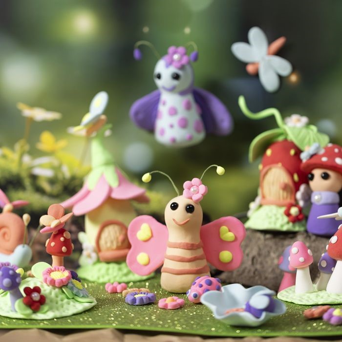 Insecten sprookjeswereld van Silk Clay