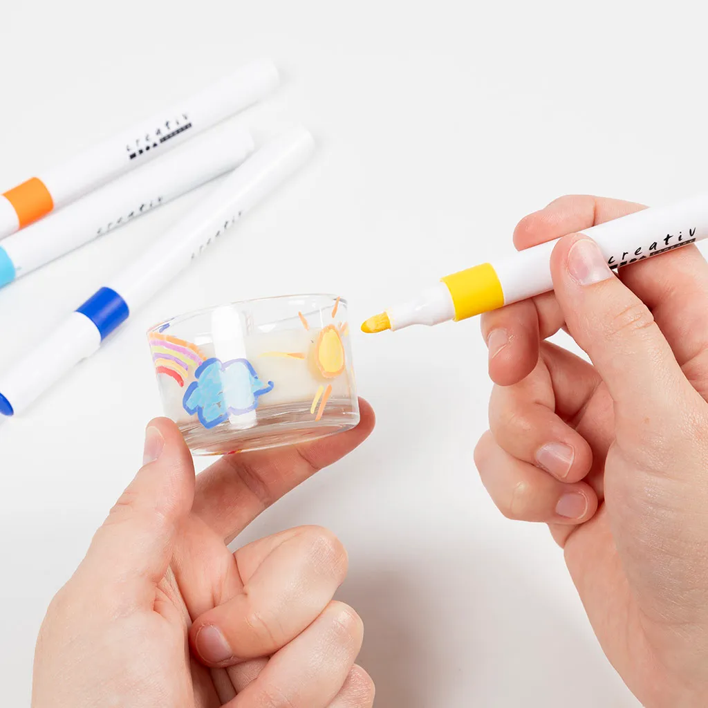 decoreeer theelichthouder met multi stift