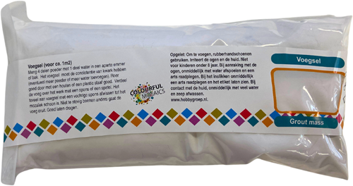 Colourful Grout Mozaiek Voeg 250 gr Wit