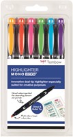 Tombow Highlighter Mono Edge Set 6 stuks