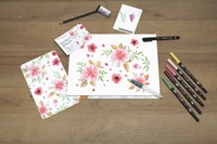 Tombow Watercoloring Set Floral-3