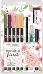 Tombow Watercoloring Set Floral